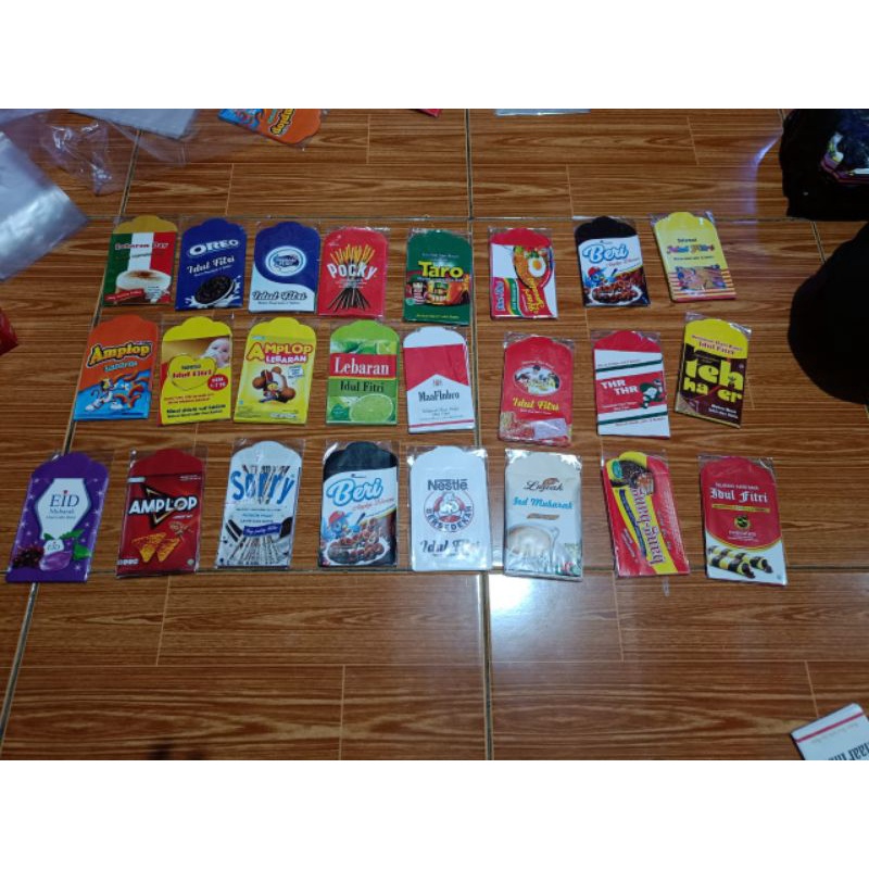 

(ISI 10) AMPLOP AMPAU ANGPAU MOTIF MAKANAN SNACK CEMILAN MINUMAN