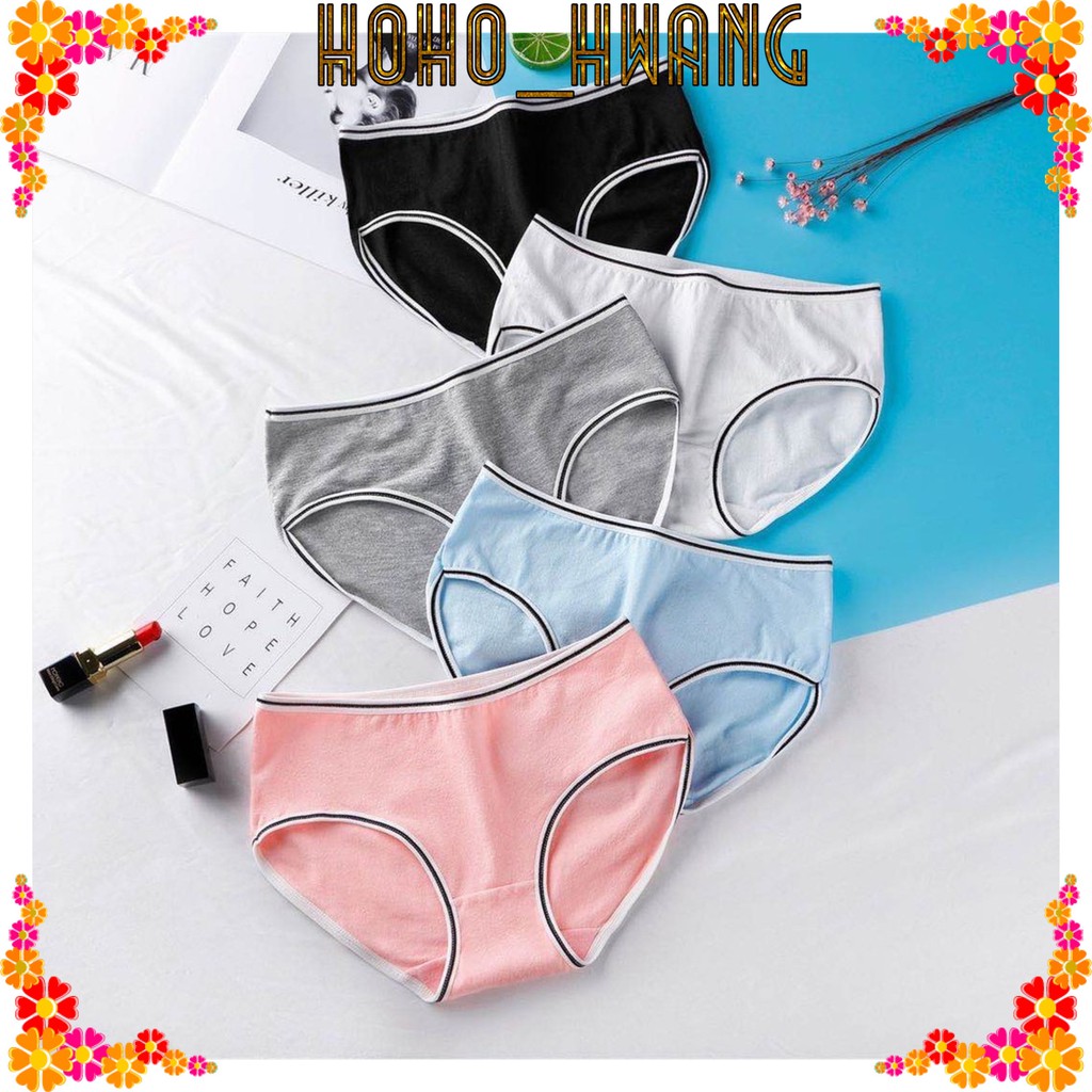 HOHO_HWANG (C-37) Jepang CD imut fashion Undies Celana Dalam Wanita Polos high quality katunimport