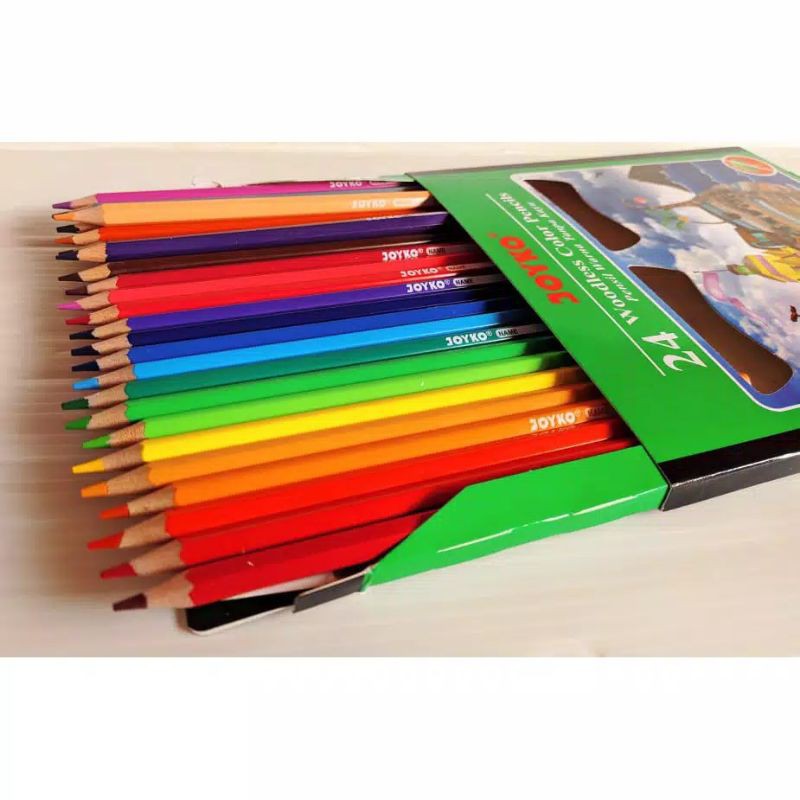 

Pensil warna joyko panjang isi 24