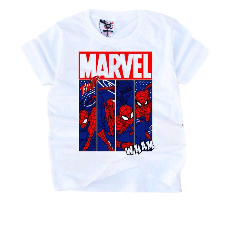 DISCOUNT...!!!BAJU ANAK//KAOS ANAK//PAKAIAN ANAK//KAOS KARAKTER//SUPERHERO//KARTUN//REALPICT//TERLARIS//TERMURAH//USIA 1-9 TAHUN//TERLUCU//Marvel