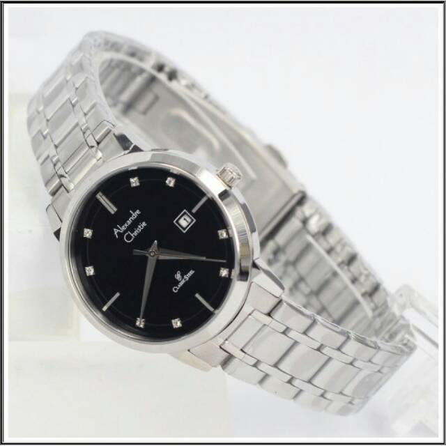 Jam Wanita ALEXANDRE CHRISTIE PUTIH ORIGINAL