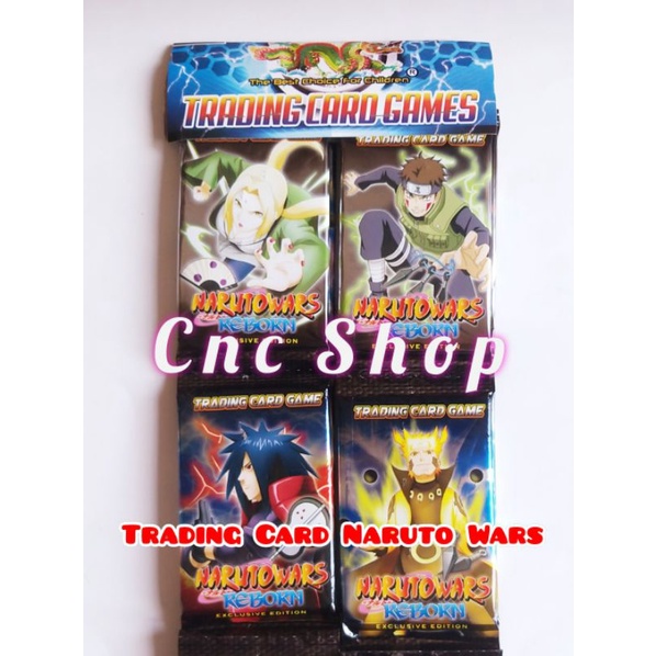 Trading Card Naruto Boruto Shinobi 1pak isi 10 Kartu Koleksi Anak Murah