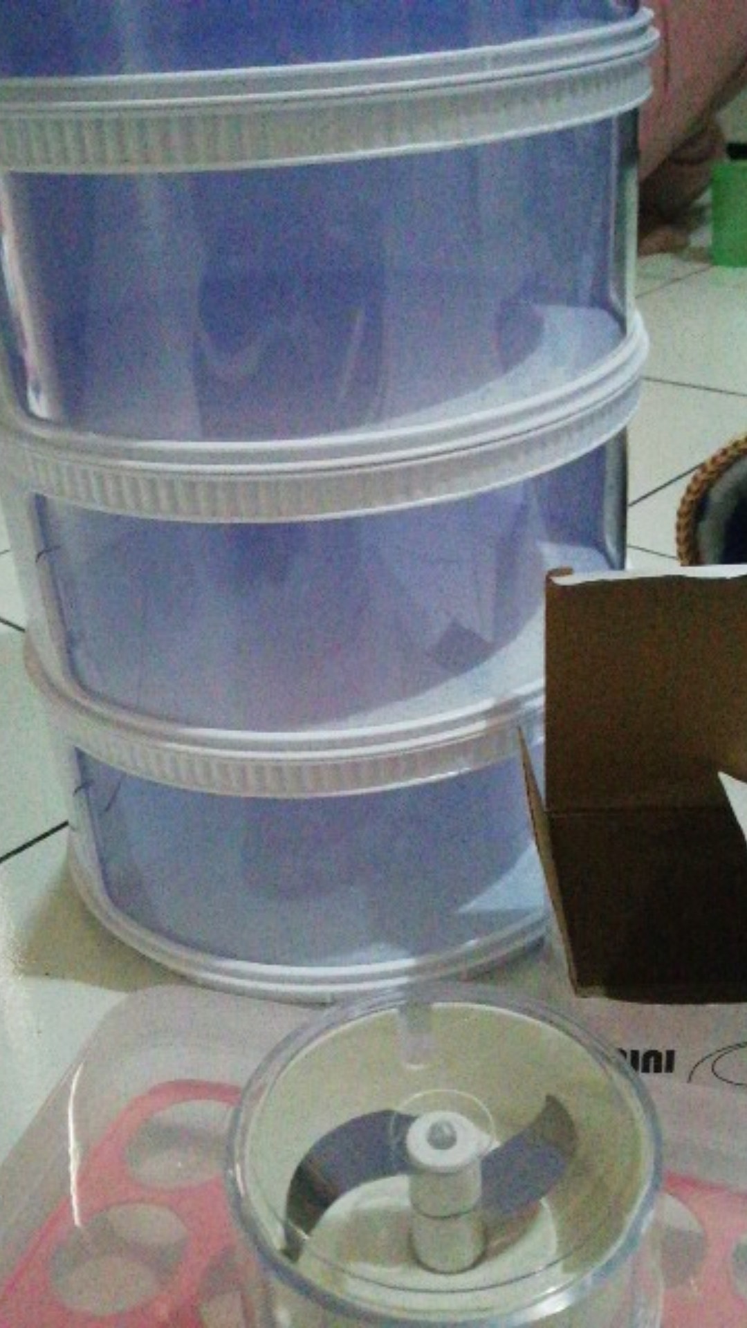 [acq] Food Storage 4 Layer / Rak Penyimpanan Makanan