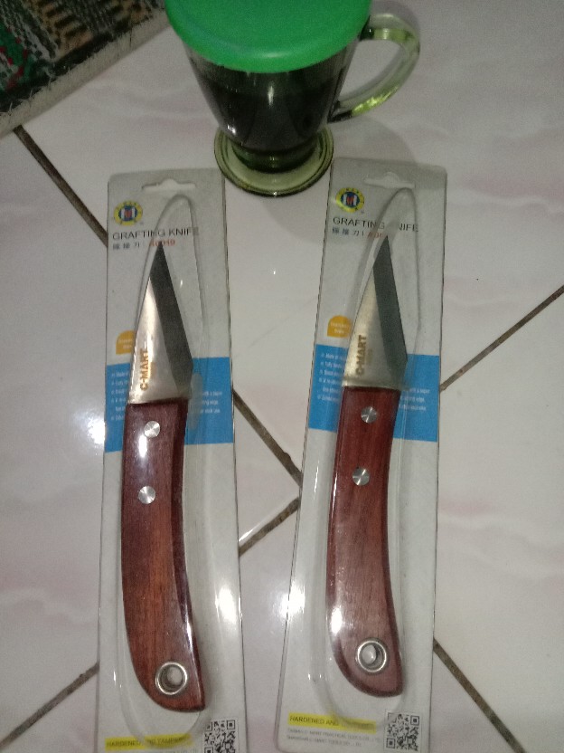 Pisau Ukir / Grafting Knife Cmart Stainless Steel 100%/ Highquality