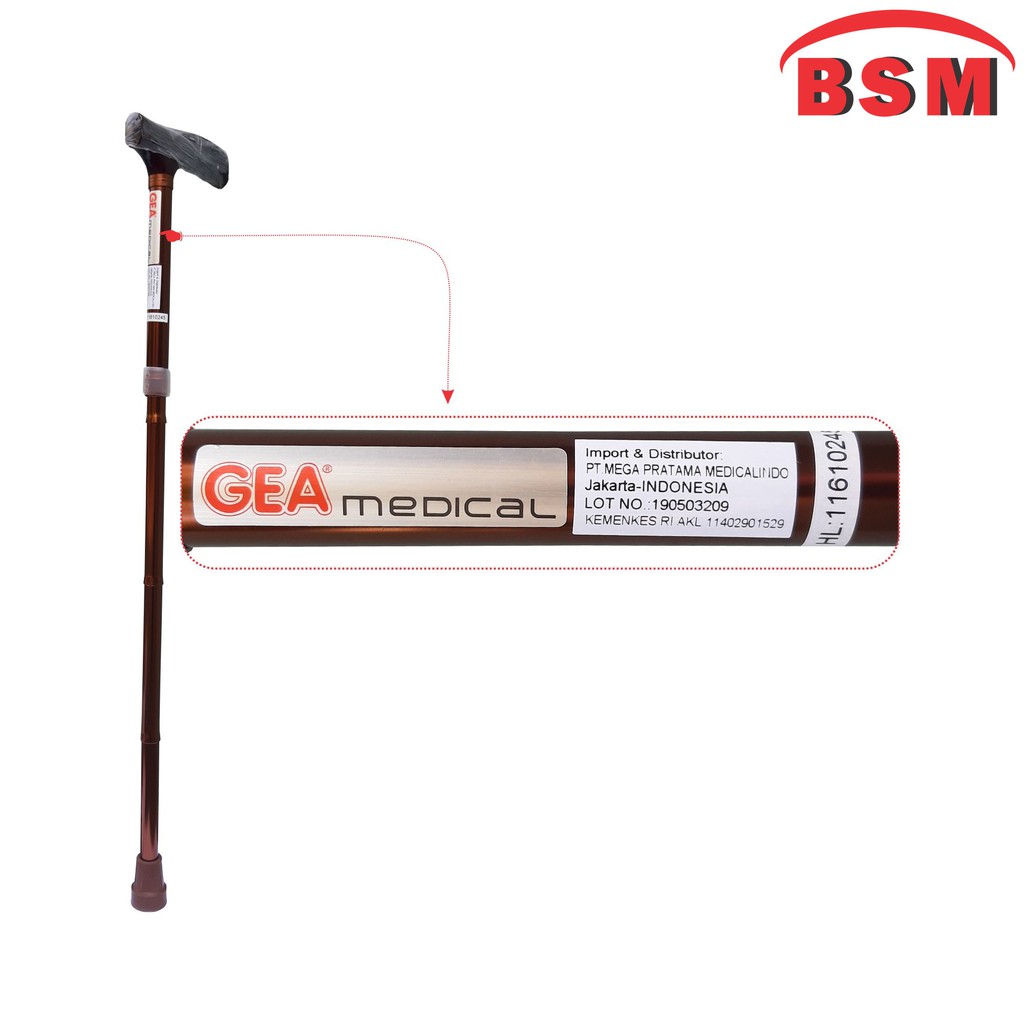 Tongkat Lipat GEA FS 927L Tongkat Jalan Alat Bantu jalan