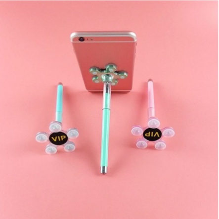 HOLDER PULPEN VIP - PHONE STAND BUNGA PLUS PULPEN 2 IN 1 - HOLDER HP BUNGA GURITA STAND
