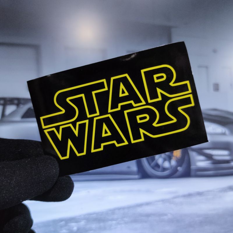 

STIKER STAR WARS SERIES KEREN