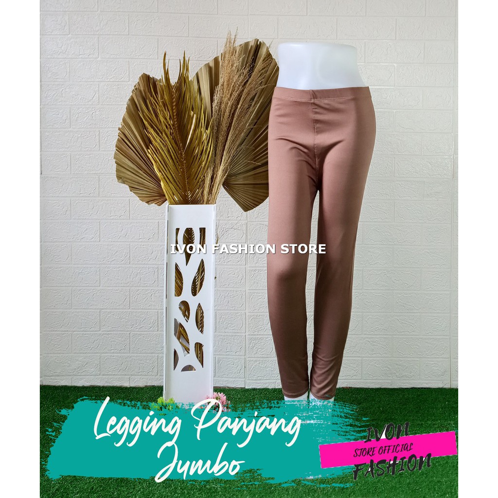 Celana Legging Lejing Leging Panjang Wanita Jumbo Spandek Murah Licin Murah Bisa COD