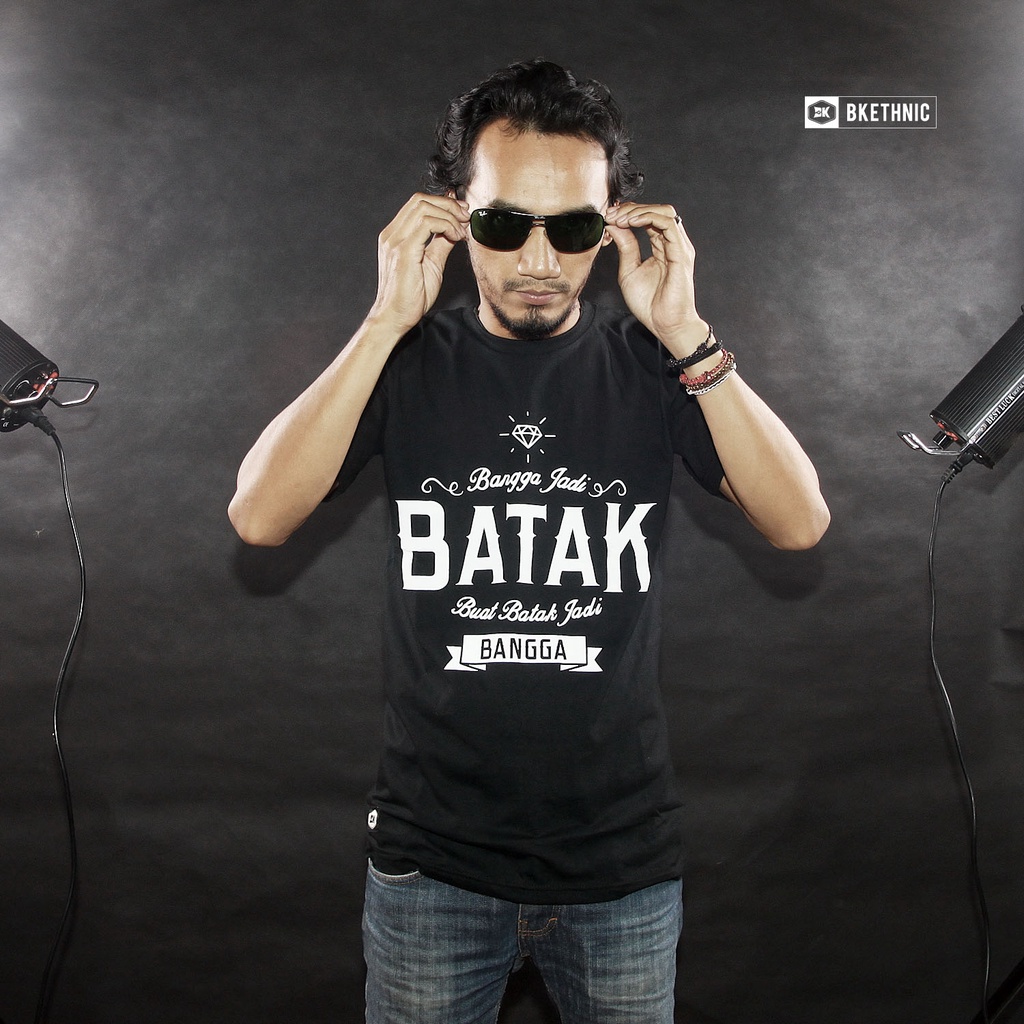 BK ETHNIC | Kaos T-Shirt Etnis Suku Batak | Couple Batak | BANGGA JADI BATAK