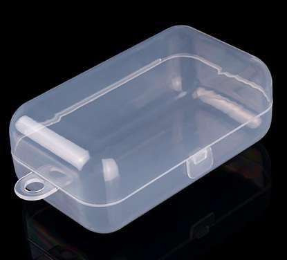 Kotak Wadah Portabel Dengan Model Kompartemen Dan Warna Transparan Untuk Tempat Penyimpanan Teether