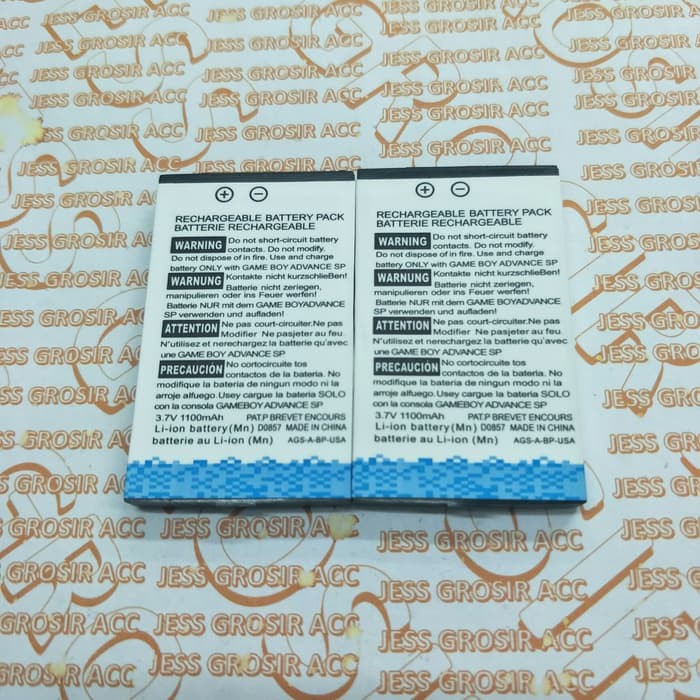 Baterai Battery original GREAT GAME BOY M12 P2p Pvp Psd Advance Mainan Anak