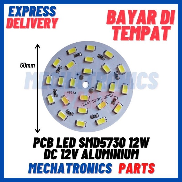 [DSP-9381] PCB LED SMD5730 12WATT DC 12V ALUMINIUM