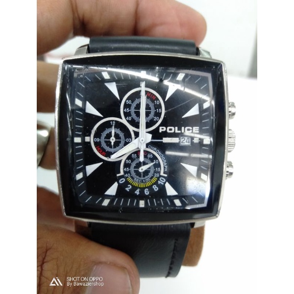 Jam tangan second police chronograph