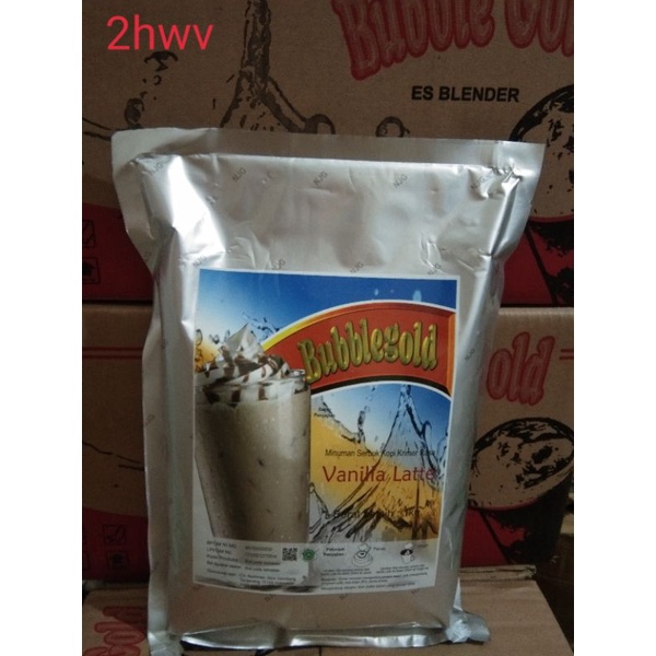 

Bubuk Minuman/Buble Gold VanillaLate 1KG