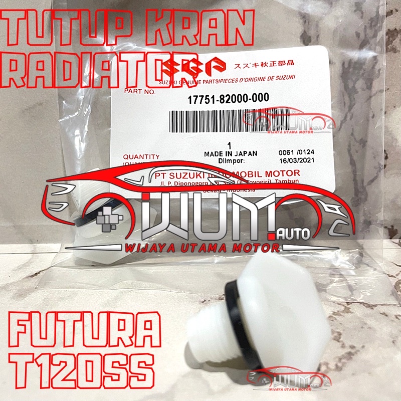 KRAN TUTUP RADIATOR BAWAH FUTURA T120SS