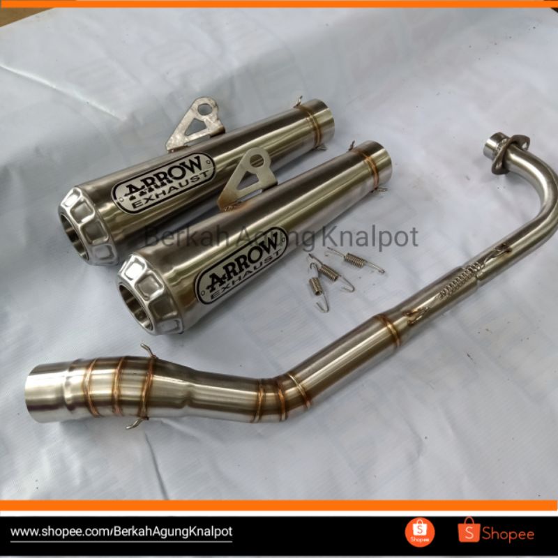 Knalpot Racing Arrow Lc135/Knalpot Belang15/Knalpot Y15/Knalpot Y15ZR/RS150/FZ150