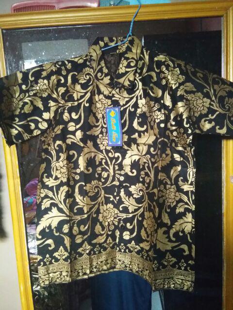 Baju Batik Pria Gus Azmi Lengan Pendek Kemeja Batik Pria Murah New Motif M L Xl Xxl