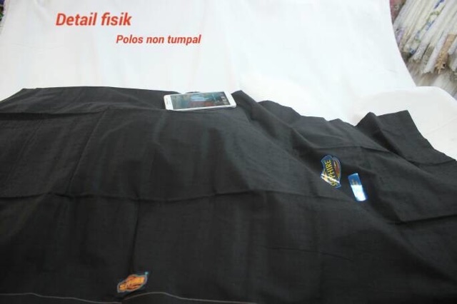 Sarung saphire hitam polos