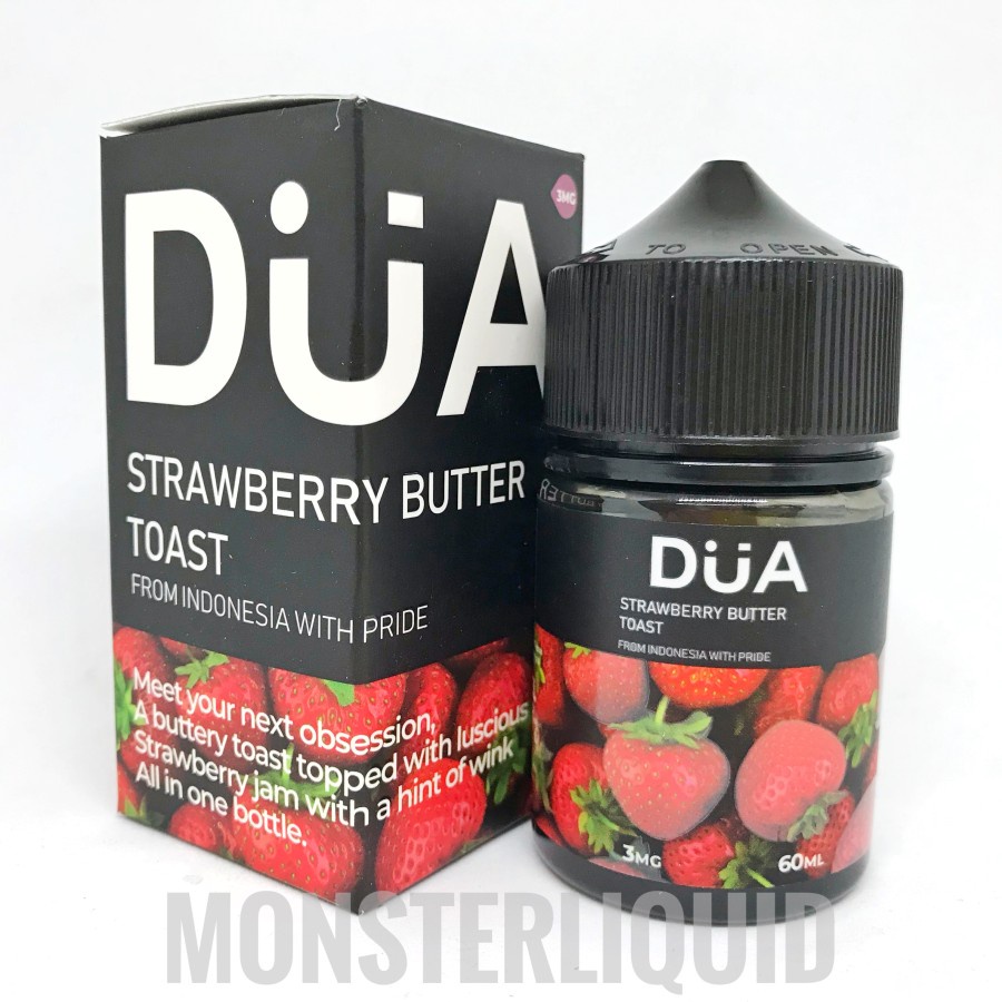 DUA STRAWBERRY BUTTER TOAST BY INDOBREW 3MG 60ML