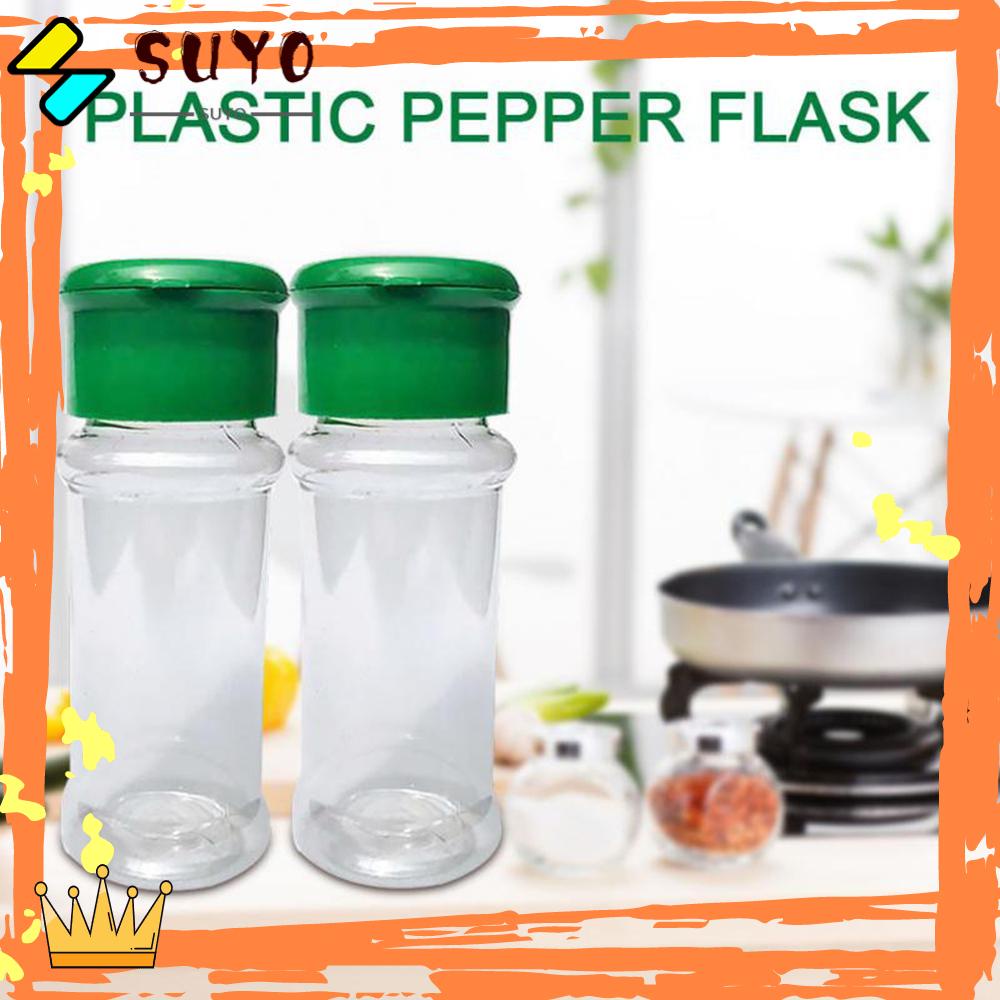 Suyo 4PCS Botol Bumbu Dapur / Garam / Merica Untuk Barbecue