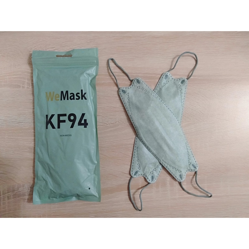 Masker Medis KF94 Surgical We Mask isi 10Pcs Earloop Model Korea Disposable Mask KF94 KF94 EVO