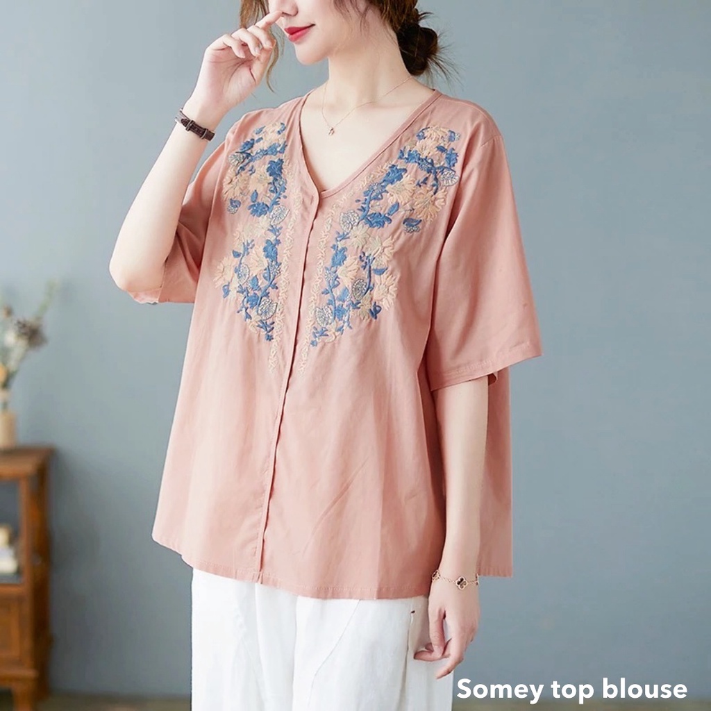 Somey top blouse - Thejanclothes