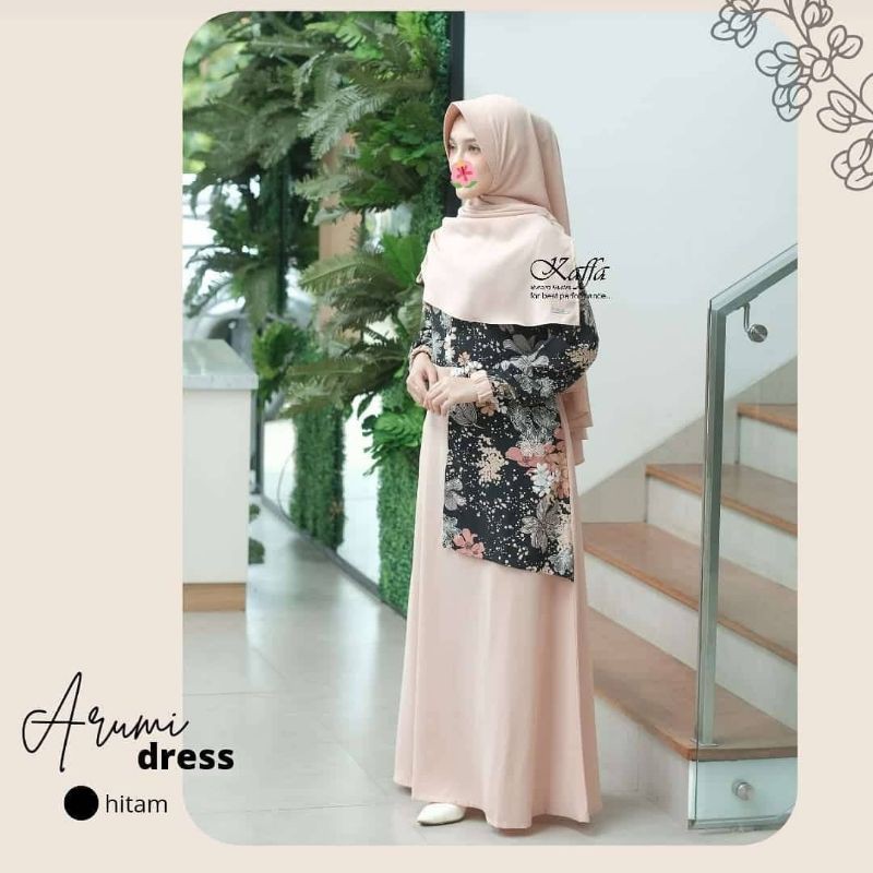dress Arumi Kaffa busana fashion Bandung