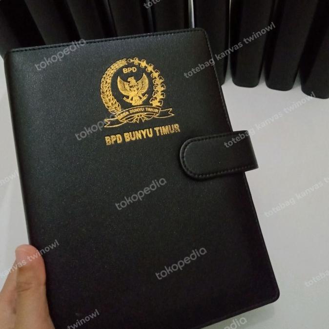 

Office & Stationery | Document Organizer | Cover Buku Agenda Kulit Ring Binder A5 | Best Seller