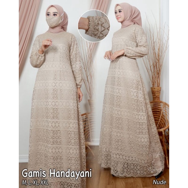 NEW GAMIS HANDAYANI GAMIS BRUKAT KEBAYA MODERN BAJU KEBAYA