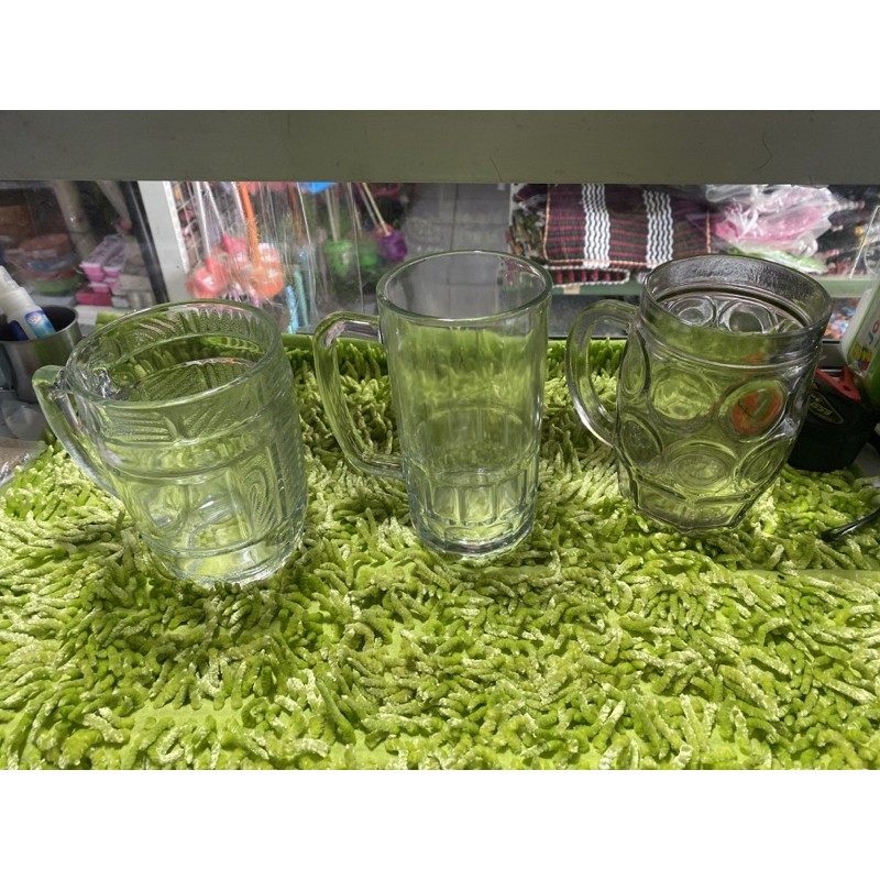 Gelas kaca jumbo - Gelas kaca gagang besar - Gelas beer