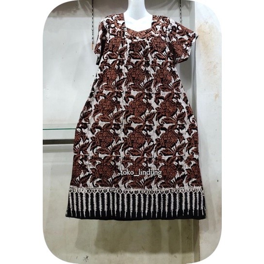 Daster Batik Cetak Bl Ukuran Standart Daster Batik Solo Bahan Berkualitas