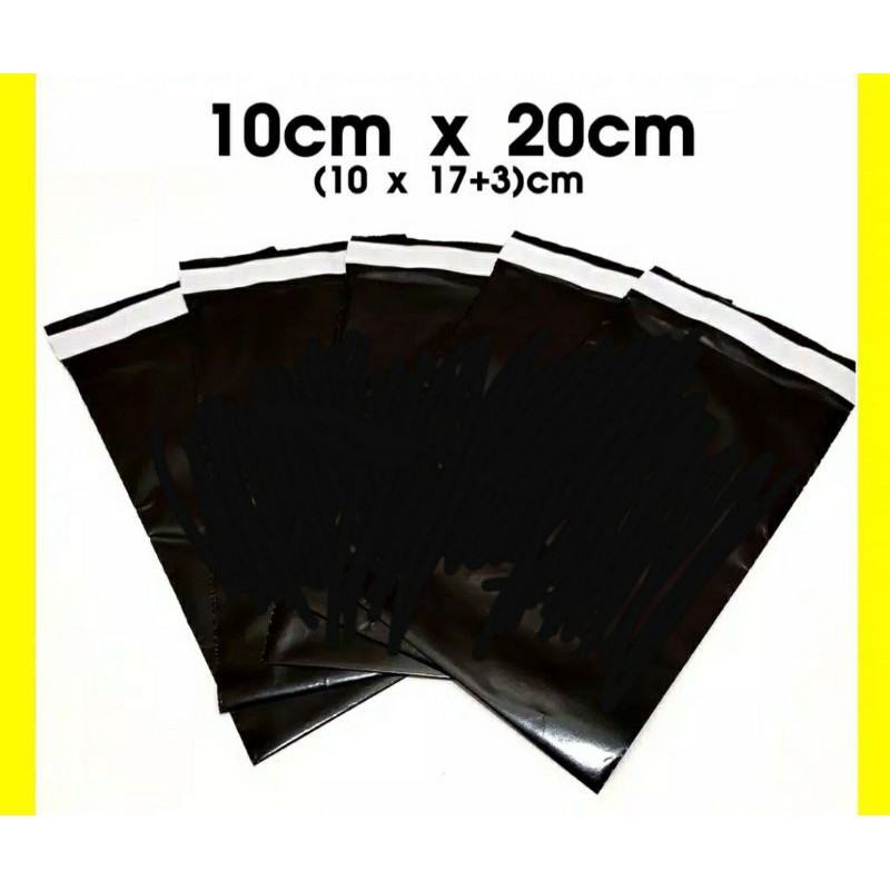 Jual Plastik Olshop Polymailer 10 X 20 Hitam Shopee Indonesia 6670