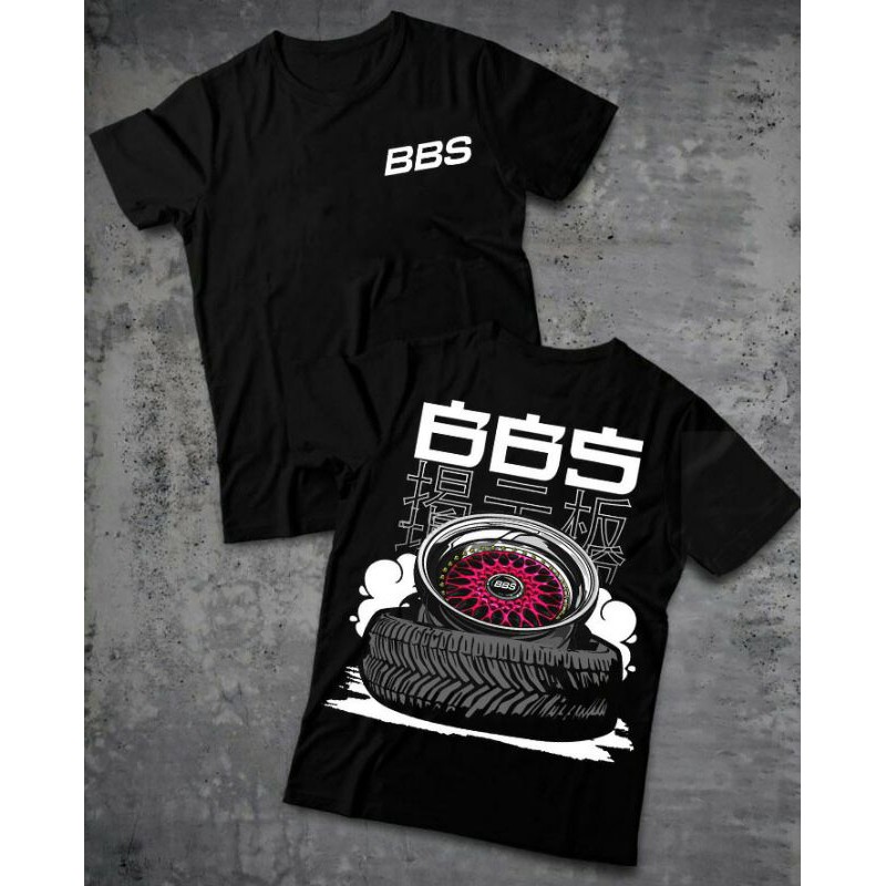 Kaos otomotif/kaos mobil Velg BBS wheels