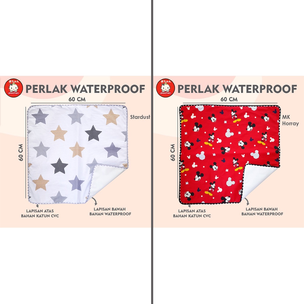 Perlak Ompol Waterproof Motif Bayi Alas pl bedset akachan anti rembes ompol wp stroller water proof