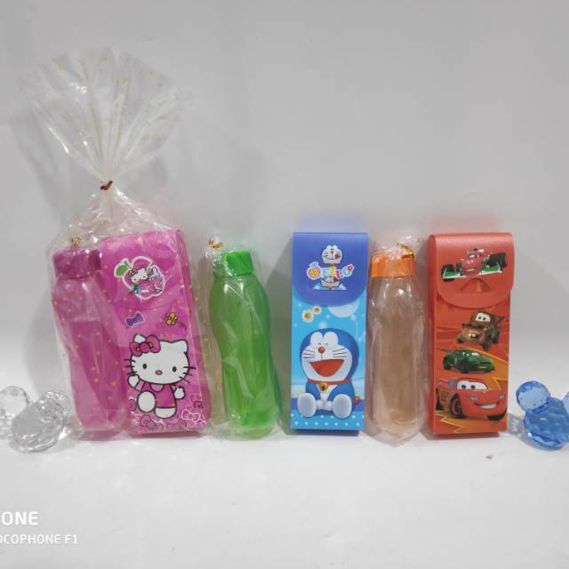 

Paket souvenir ulangtahun kotak pensil botol Paket hemat