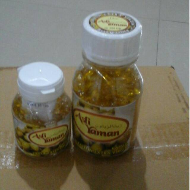 asli yaman zaitun kapsul isi 200