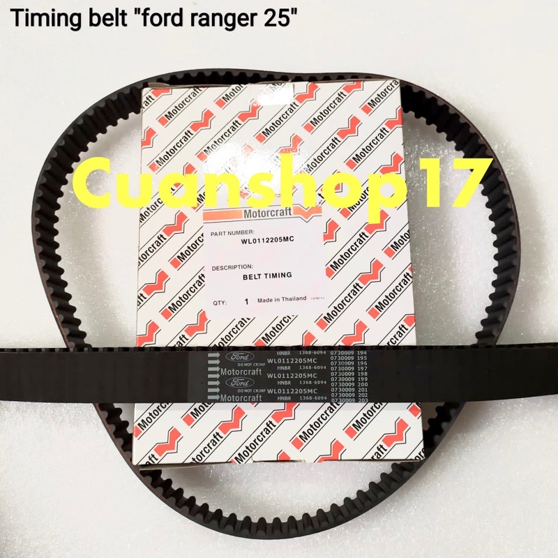 Jual Timing belt FORD RANGER 2.5 EVEREST TDI BT50 Shopee Indonesia