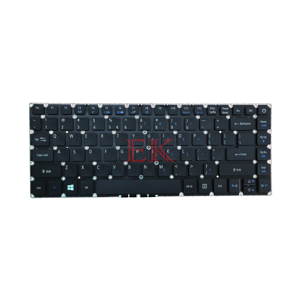 Keyboard Laptop Acer Aspire ES1-421 ES1-432  Series Hitam