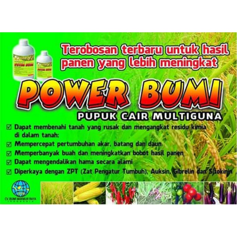 Pupuk organik cair Power Bumi