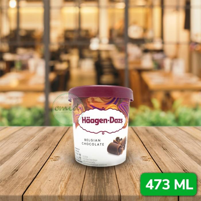 Jual 473 Ml |Haagen Dazs Ice Cream| Belgian Chocolate Flavour Indonesia ...