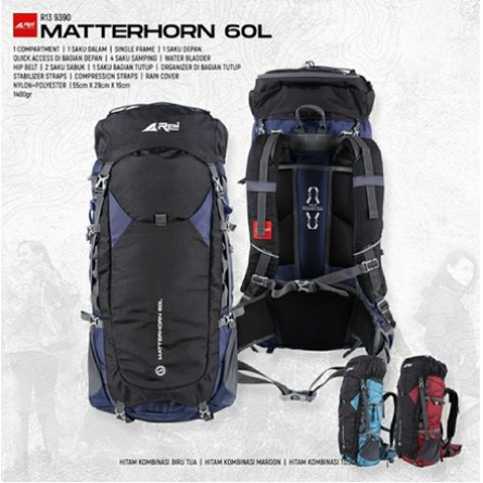 CARRIER REI MATTERHORN 60L 39390 -TAS GUNUNG REI MATTERHORN ORIGINAL-ARS