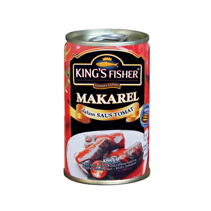

Gg0Hh King'S Fisher Makarel Mini Saus Tomat Makanan Kaleng 155 G Ds0kk
