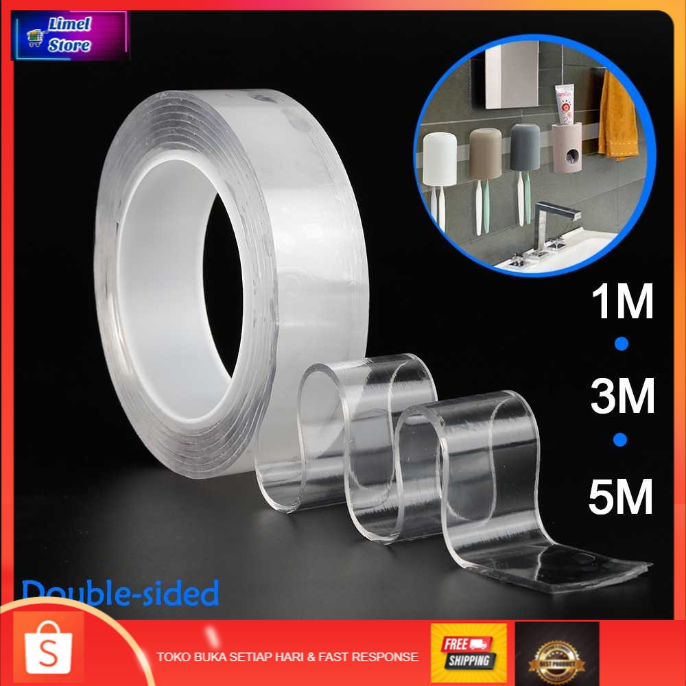 

SzGlue Double Tape Perekat No Trace Washable Sticker - J007