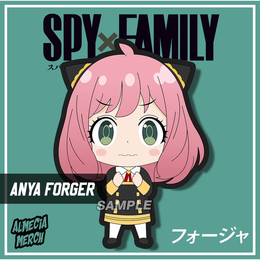 Gantungan Kunci Anya Forger / Keychain Anime Spy X Family Anya Forger