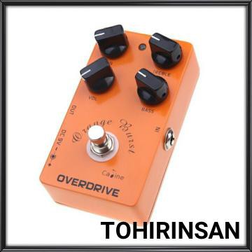 efek gitar Caline CP-18 Orange Burst Overdrive Pedal effect BB PreAmp Terbaik