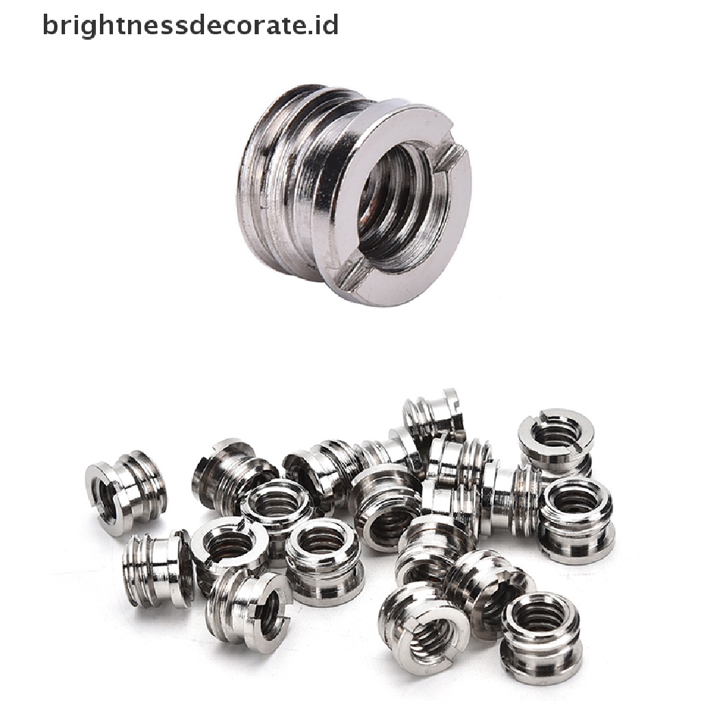 1 Pak (10Pcs) Sr10 3 / 8 &quot;- 16-1 / 4&quot; - 20 &quot;Adapter Konverter Sekrup Bushing