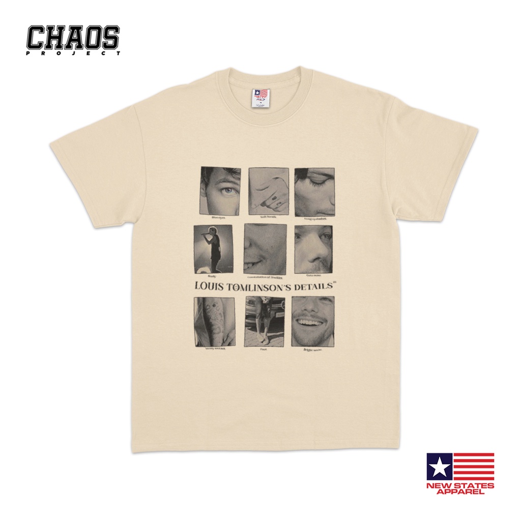 Louis Tomlinson - Louis Tomlinson's Details | Merch T shirt