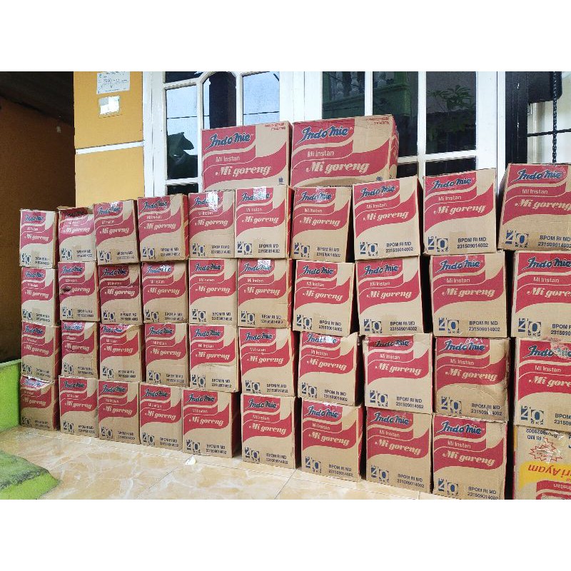 

Indomie Mi Goreng Produksi Palembang bubuk cabai