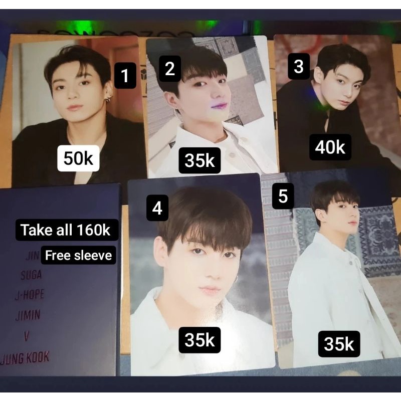 Mpc ptd jungkook set, jungkook dada ready kamar