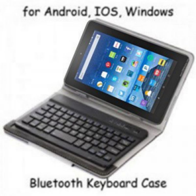 Keyboard Removable Case Casing Cover Amazon Tab Tablet Android Kindle Fire 7 Inch